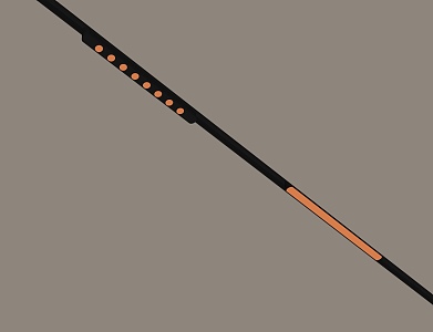 Track lights 3d model