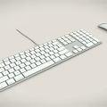 Modern keyboard control mouse 3d model