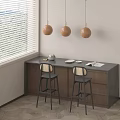 Modern Bar Chair Bar Stool 3d model