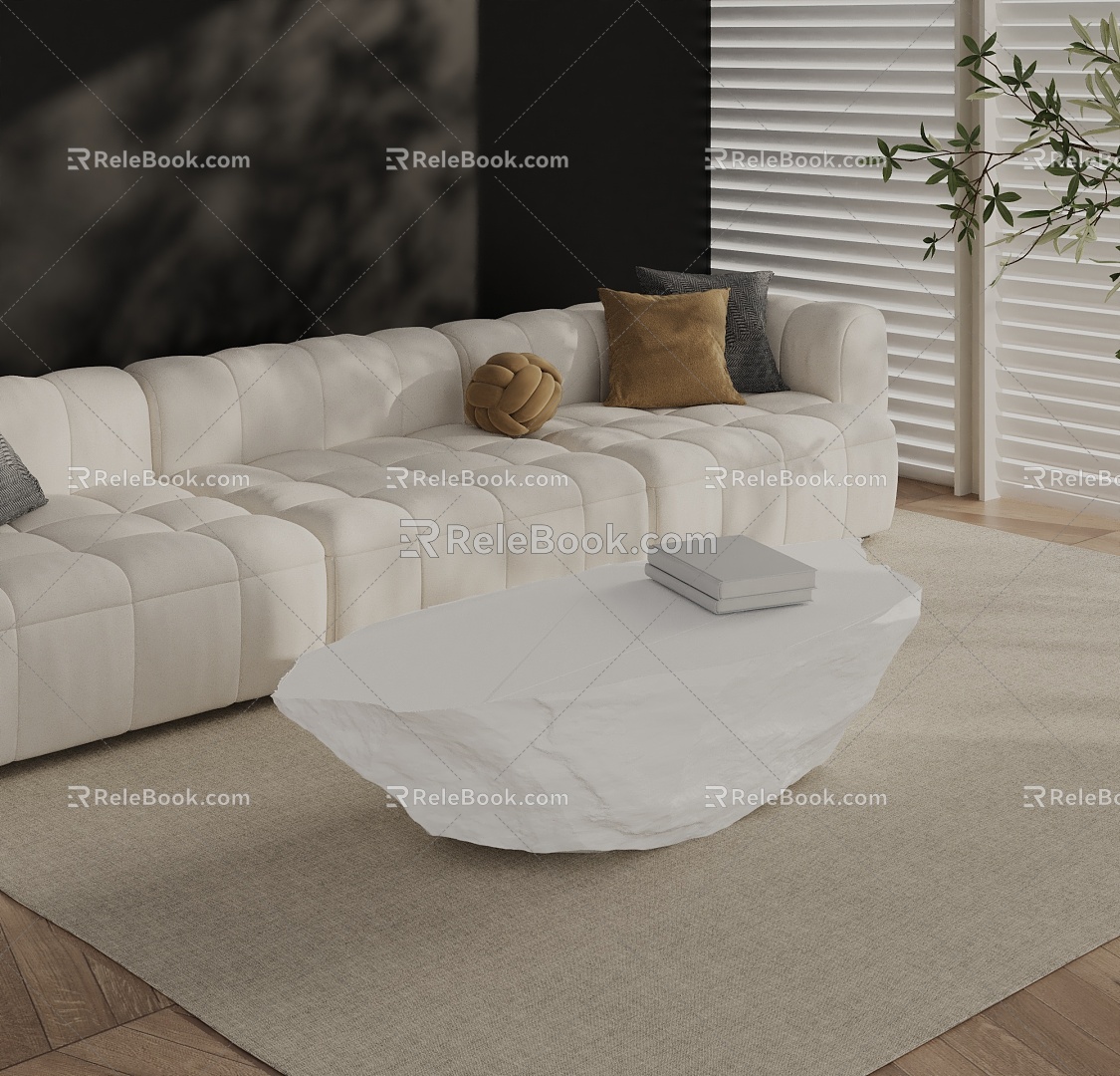 Coffee table 3d model