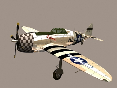 Fighter 3d model