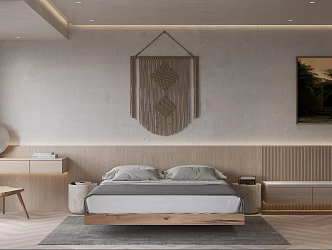 Quiet Room Homestay Room 3d model