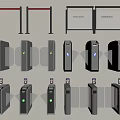 Different Types Of Security Access Control Gates With Face Recognition System