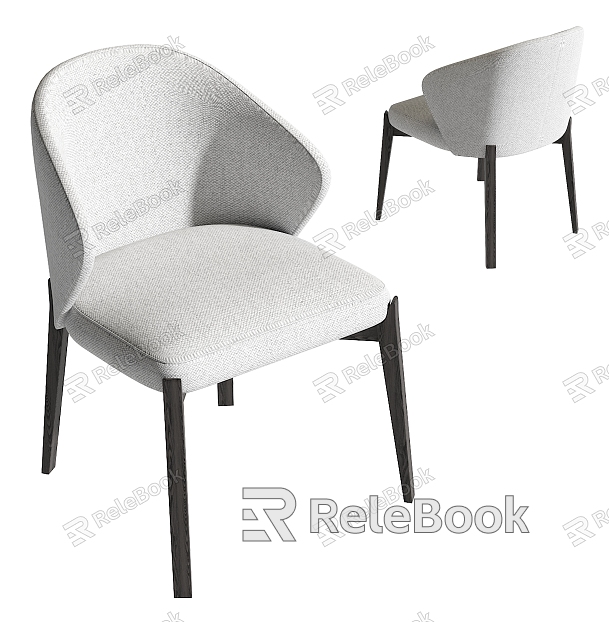 Modern Minotti Dining Chair model