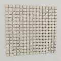 Soft Upholstery With Grid Pattern Square Elements And Neutral Tone Design