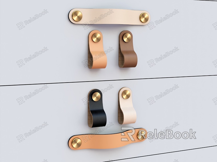 Handle drawer handle cabinet door handle model