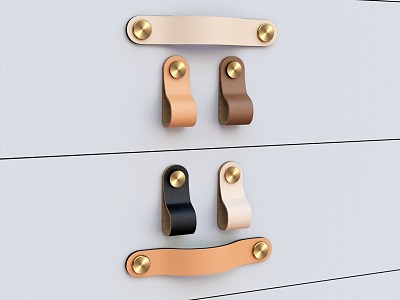 Handle drawer handle cabinet door handle 3d model