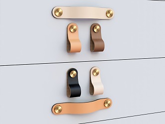 Handle drawer handle cabinet door handle 3d model