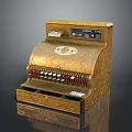 typewriter old typewriter antique typewriter classical typewriter english typewriter game item 3d model
