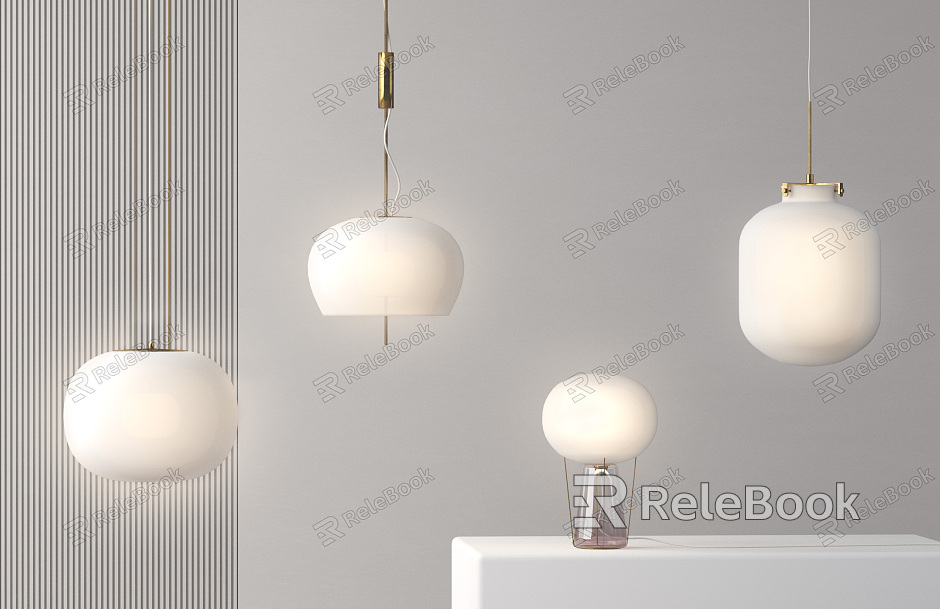 Modern lighting combination lamps model