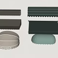 Variety of Beige Green Awnings with Curved Striped and Pizzeria Designs for Outdoor Decor