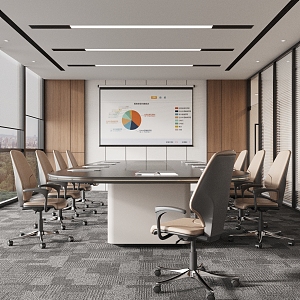 Conference Room 3d model