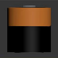 Duracell Ultimate Battery With Orange And Black Casing For Electronic Devices