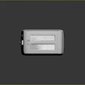 Two Slice Silver Toaster Electronic Appliance With Modern Design And Smooth Finish