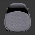 Modern White Upholstered Bar Stool With Wooden Legs And Black Metal Footrest