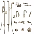 Chrome Finish Faucet Types For Modern Kitchen Bathroom And Shower Use