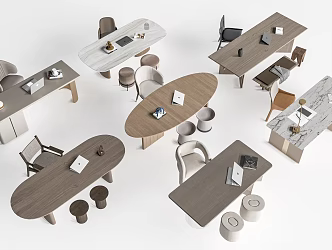 Study Desk Chair 3d model