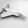 Modern Fighter Jet Displaying Sleek Design Parked On Shiny Tarmac Under Cloudy Sky