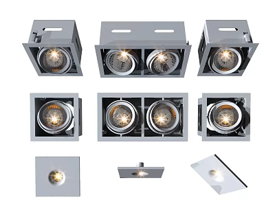 Modern Downlight Downlight Spotlight 3d model