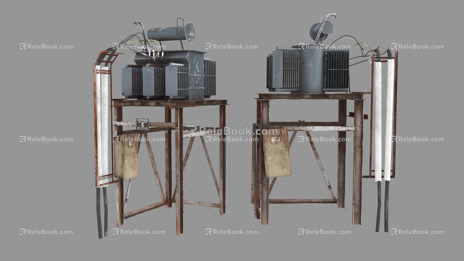 power transformer transformer 3d model