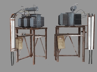 power transformer 3d model