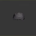 Purple Textured Cotton Baseball Cap With Curved Brim And Minimalist Design