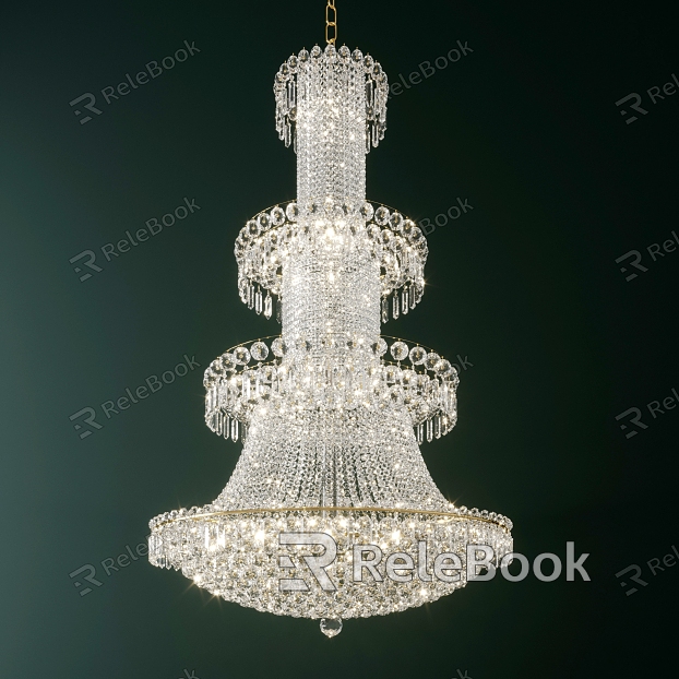 Crystal chandelier model