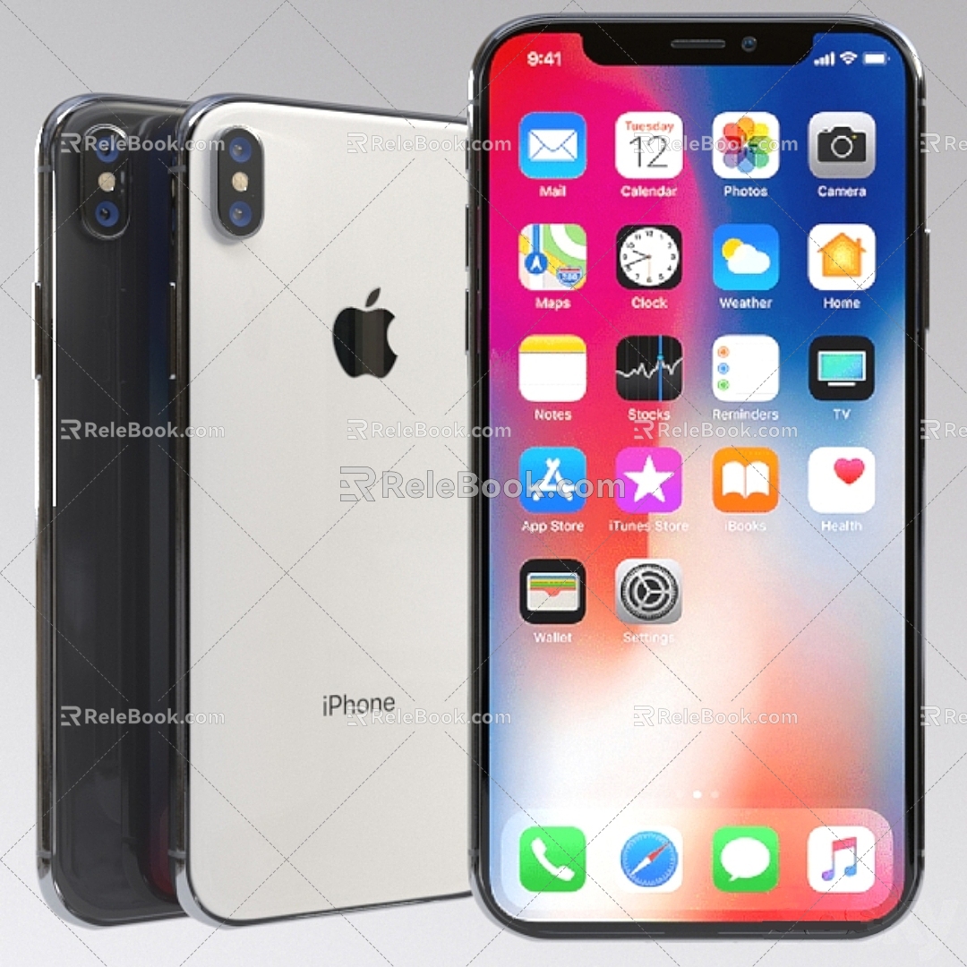 Apple Phone iPhone X 3d model