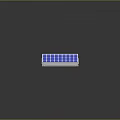 Solar Panels Array Installation With Blue Photovoltaic Cells For Renewable Energy