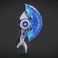 Weapon Plasma Axe 3d model