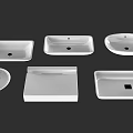 Modern Ceramic Washbasin Designs With Various Shapes And Styles For Bathroom
