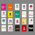 Colorful Kitchen Curtains With Various Brand Logos And Decorative Designs For Home Decoration