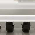 Modern Beauty Hair Salon Interior With Black Styling Chairs And Soft Lighting Design