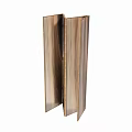 Modern Folding Wooden Screen With Stylish Design For Home Interior Decor