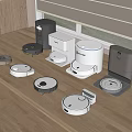 Sweeping robot intelligent sweeping robot intelligent sweeping machine sweeping machine modern household appliances 3d model