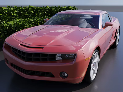 Car four-wheel drive family car racing sports car 3d model