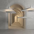 Quiet chandelier 3d model