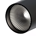 Sleek Modern Track Mounted Spotlights in White and Black Adjustable Design