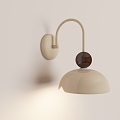 Modern Simple Cream Wind Wall Lamp 3d model