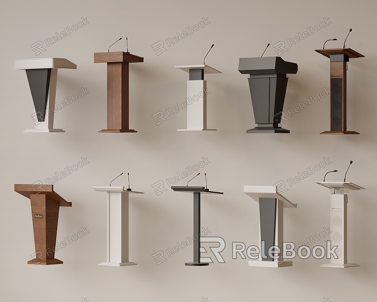 Rostrum Rostrum Rostrum Rostrum Rostrum Rostrum Rostrum Microphone Presentation Platform model