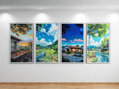 Decorative Painting Abstract Painting Landscape Painting Photo Frame Photo Wall Background Painting Propaganda Painting Art Painting model