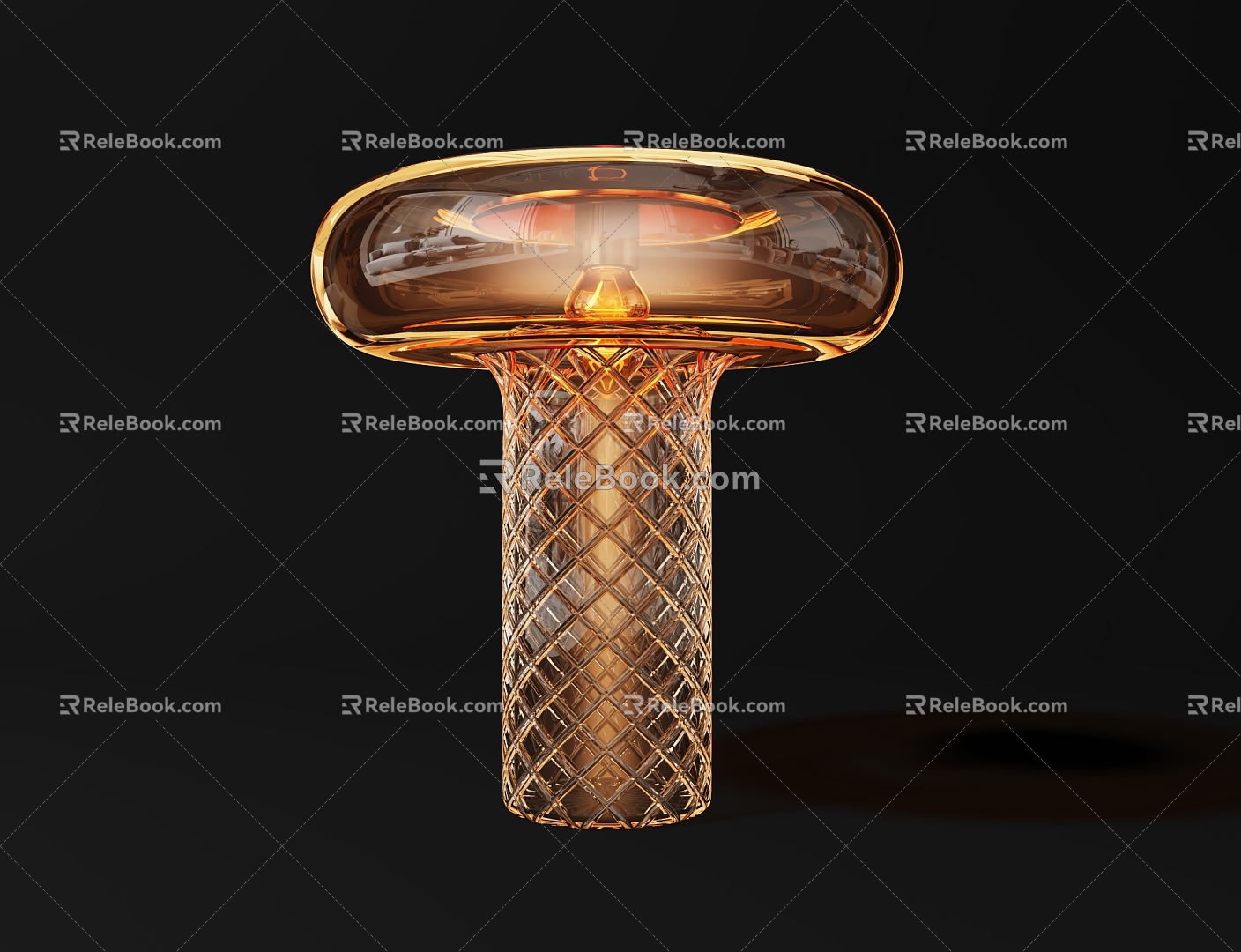 Modern table lamp 3d model