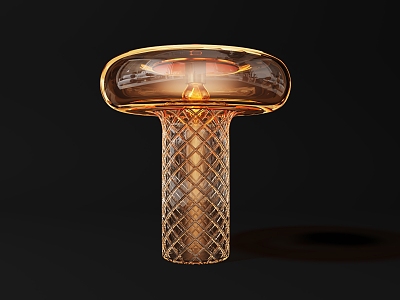 Modern table lamp 3d model