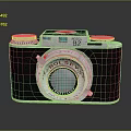 DSLR Camera Card Machine Digital Camera Digital Camera Photographic Equipment 3d model