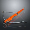 Crossbow Mechanical Crossbow Shift Bow and Arrow Shoot Far Equipment Weapons High-tech Crossbow 3d model