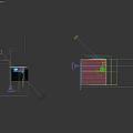 Modern Curved Single Sofa With White Cushion Against Light Colored Walls And White Curtains