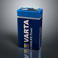 VARTA Long Life Power Battery With Blue Casing And Terminal Design