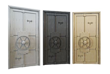 Industrial LOFT Barn Door Barn Valley Door 3d model