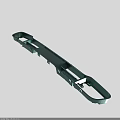 Heavy Duty Green Metal Mechanical Bracket Structure For Engineering Applications