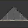 Architectural Glass Skylight Structure For Building Roof With Clear Glass Panels